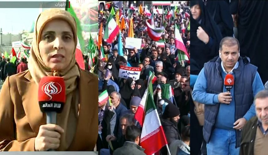 مسيرات طهران وأصفهان: ملحمة شعبية وتلاحم لافت ضد الإرهاب والعدو