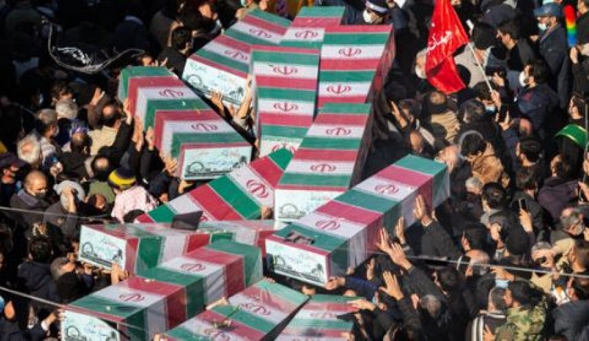 مراسم تشییع پیکر ۱۰۰ شهید حملات تروریستی،مقابلِ دانشگاه تهران برگزار می شود