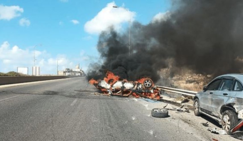 حمله پهپادی اسرائیل به یک خودروی غیرنظامی در لبنان