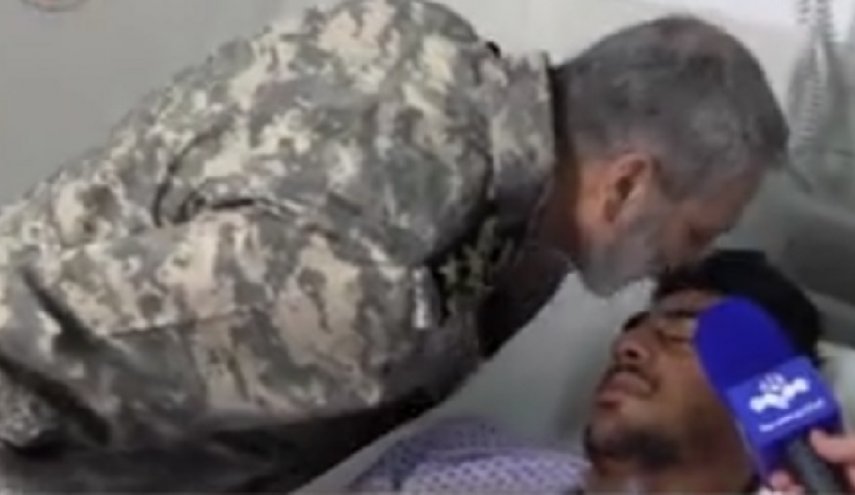 ابلاغ سلام فرمانده کل قوا به جانبازان مدافع امنیت
