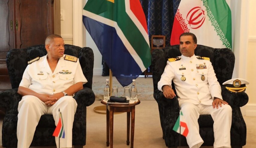 ايران وجنوب افريقيا تؤكدان تعزيز التعاون في مجال الأمن البحري