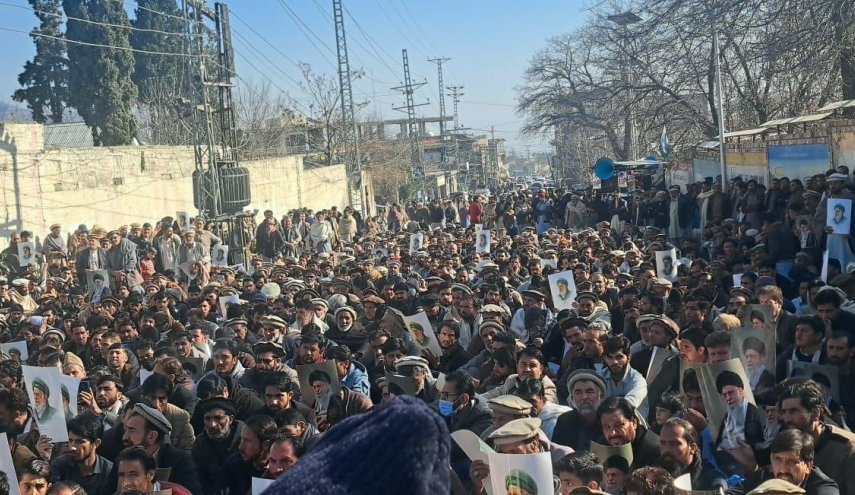 حمایت مردم پاکستان از ملت ایران 
