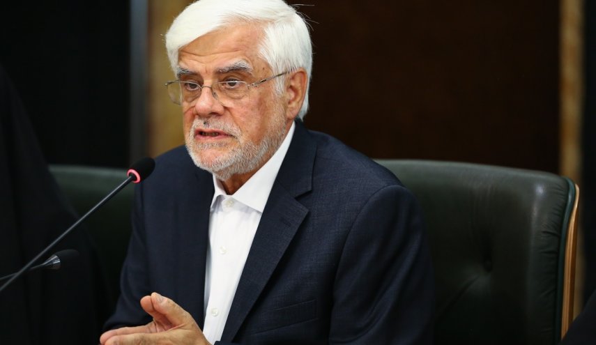 تشکر عارف از حمایت های رهبری از دولت
