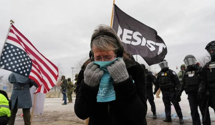 رسانه اسپانیایی: نخستین سال حضور «ترامپ»، سایه‌ جنگ داخلی بر آمریکا افکنده‌ است