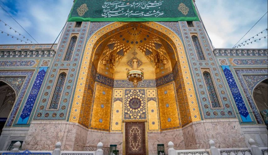 حرم امام رضا(ع) حال و هوای ماه شعبان گرفت+عکس و فیلم