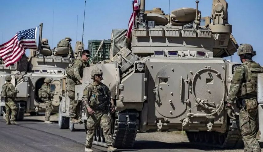 تحرکات تازه نظامیان آمریکا؛ انتقال کاروان بزرگ نظامی از سوریه به عراق