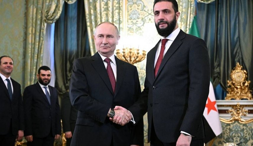 پوتین و جولانی فردا در کرملین دیدار می‌کنند