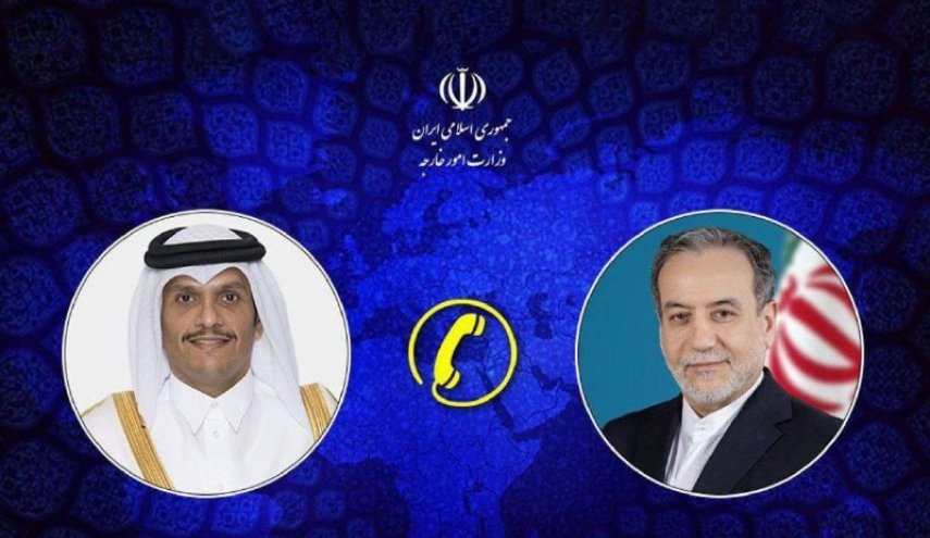 گفتگوی تلفنی وزرای امور خارجه جمهوری اسلامی ایران و قطر