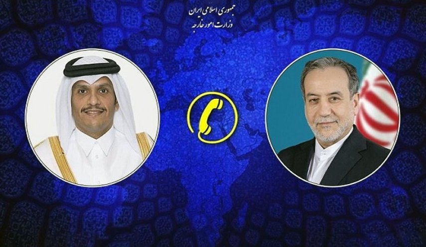 اتصال هاتفي بين وزيري خارجية إيران وقطر