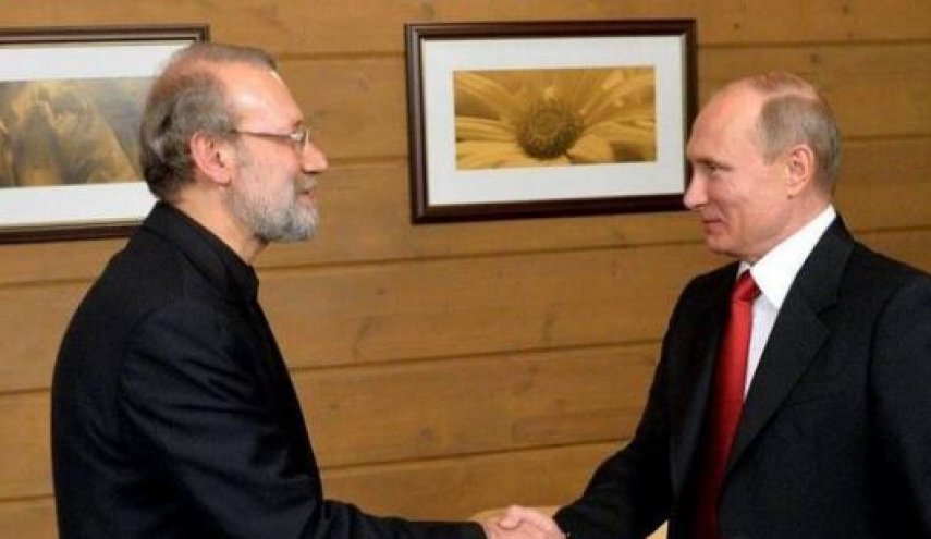 دیدار لاریجانی با پوتین