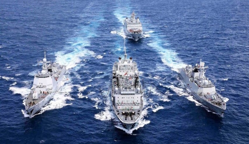إيران وروسيا والصين تُطلق مناورات بحرية مشتركة