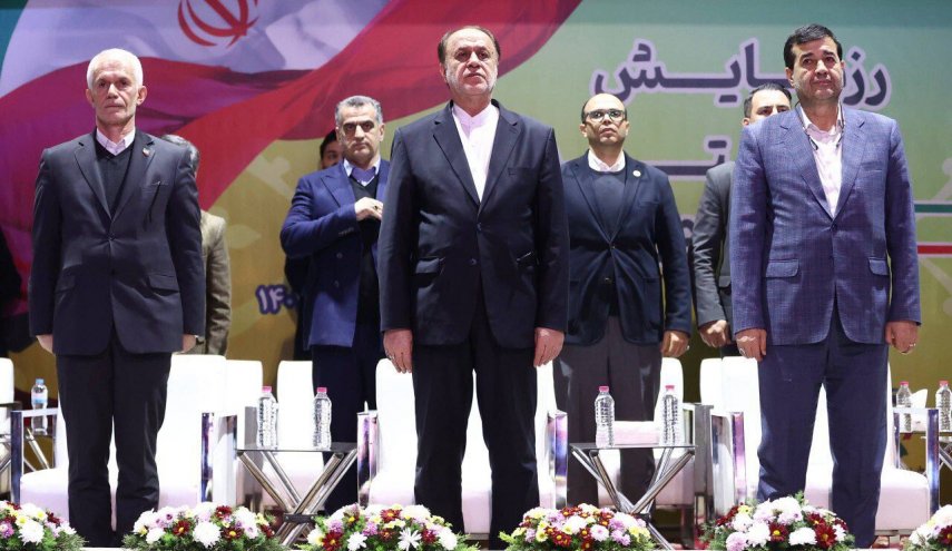 رزمایش اقتدار ورزش ایران برگزار شد