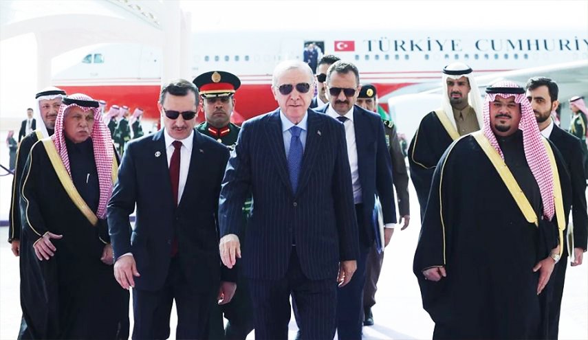 الرئيس التركي يصل إلى السعودية في زيارة رسمية