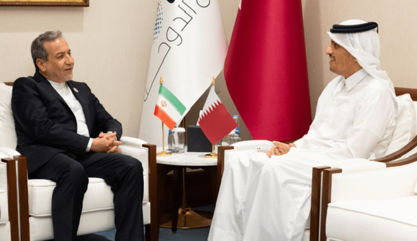 تماس تلفنی وزرای خارجه قطر و ایران درباره کاهش تنش‌ در منطقه