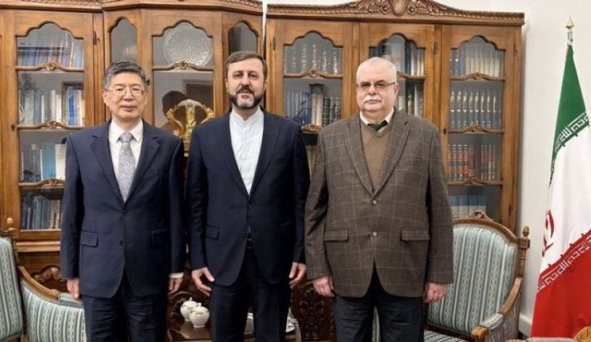 رایزنی غریب‌آبادی با سفرای روسیه و چین