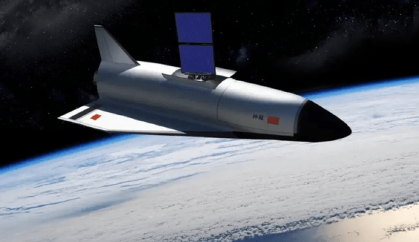 رقیب فضاپیمای نظامی آمریکایی از راه رسید