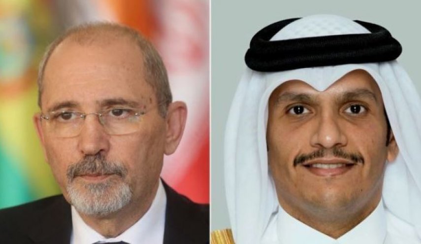 تاکید قطر و اردن بر اهمیت کاهش تنش در منطقه از طریق گفت‌وگو
