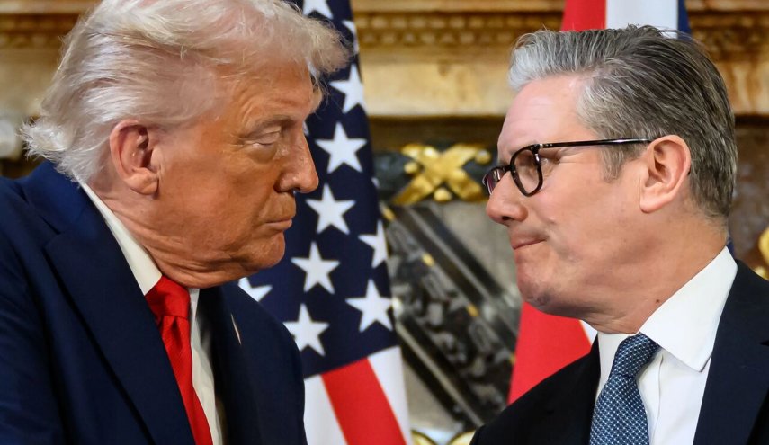 ترامپ و استارمر در مورد ایران تلفنی گفت‌وگو کردند