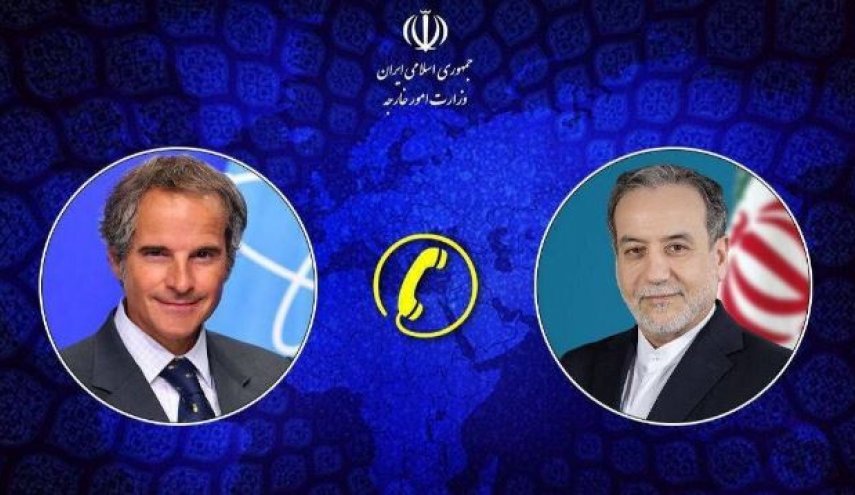 گفت وگوی تلفنی عراقچی و گروسی درباره مذاکرات/ تاکید بر تدوین چارچوب منسجم برای پیشبرد گفت‌وگوها