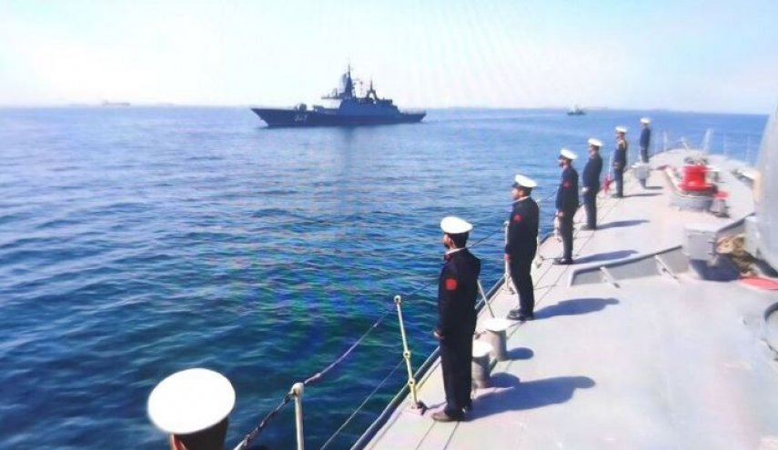 رزمایش مرکب دریایی ایران و روسیه پایان یافت