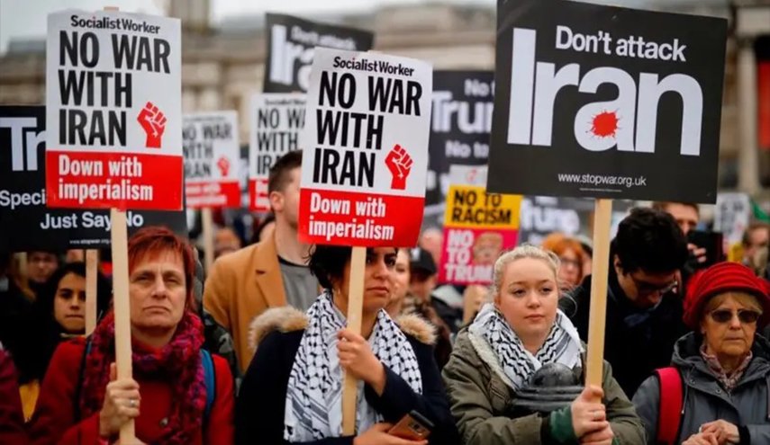 الحملة المناهضة للحرب في بريطانيا تدعو إلى التراجع عن أي عدوان عسكري ضد إيران