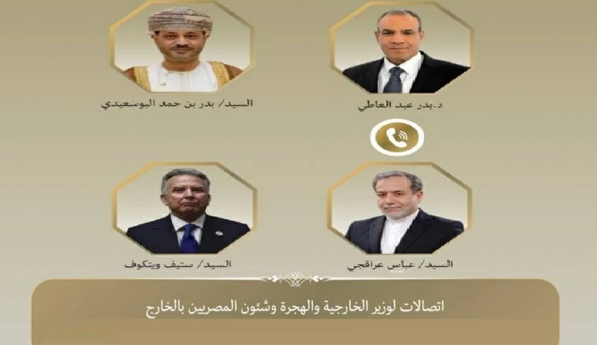 رایزنی وزیرخارجه مصر با همتایان عمانی و ایرانی، گروسی و ویتکاف