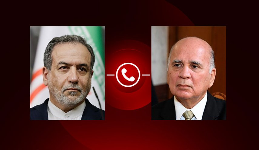 وزيرا خارجية إيران والعراق يؤكدان ضرورة استمرار المشاورات الإقليمية
