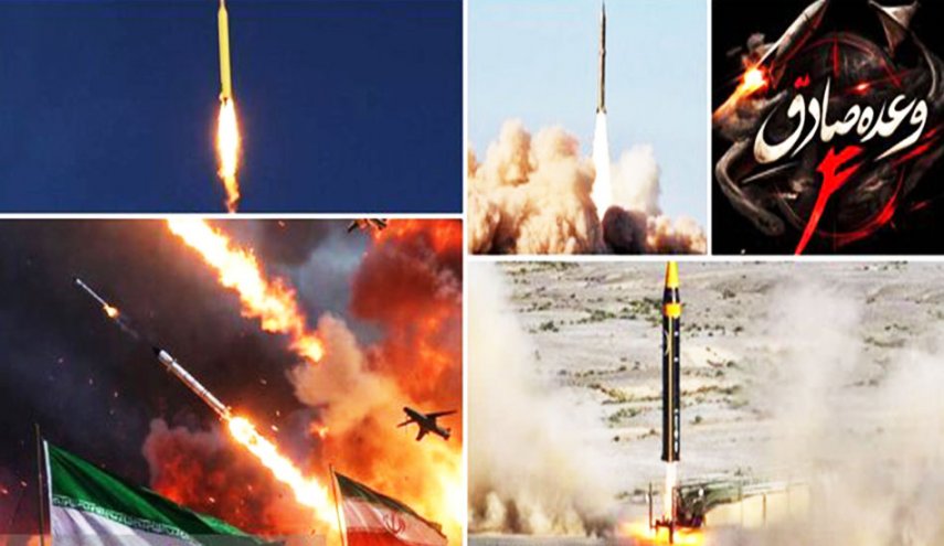 نيران صواريخ ايران تحرق سماء غرب آسيا في اليوم السادس من العدوان