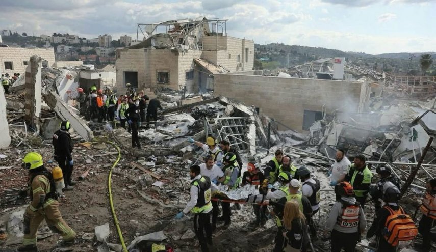 الجزیره : انفجارهای شدید تل آویو را لرزاند/ خسارات زیادی وارد شده است+عکس