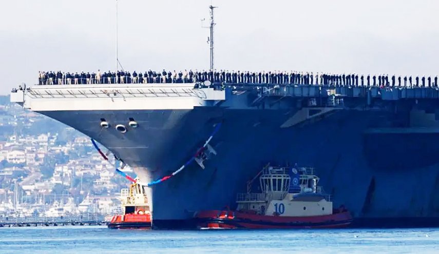 العروس 'أبراهام لينكولن' فرت من ساحة المعركة بأول مواجهة