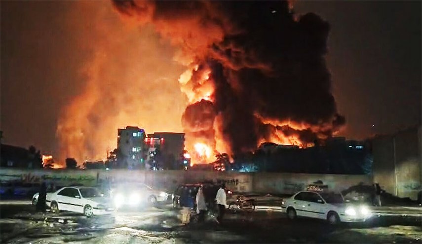 استهداف بنى ايران التحتية انتهاك صارخ لحقوق الإنسان