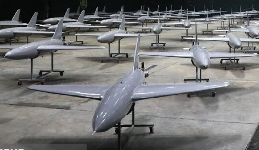 مسيرات الجيش الايراني يدك مركزي 