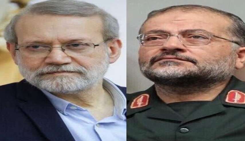 اعلام برگزاری مراسم تشییع پیکر شهیدان لاریجانی و سلیمانی  در تهران