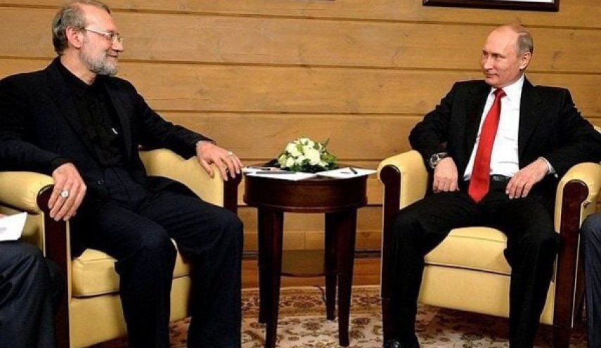 پوتین شهادت علی لاریجانی را به رهبر جمهوری اسلامی ایران تسلیت گفت