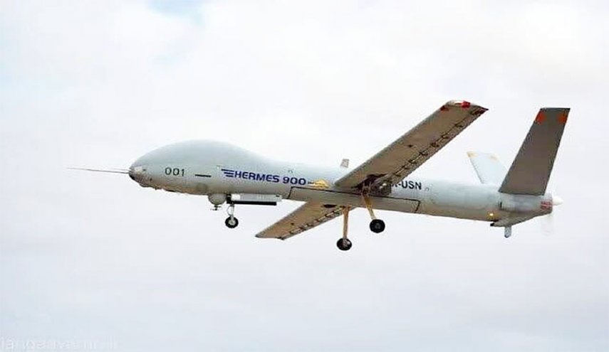 تدمير مُسيّرة من طراز 'هرمس' بمنظومة دفاع جوي حديثة ومُطَوَّرة