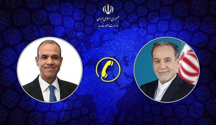 گفتگوی تلفنی وزرای امور خارجه ایران و مصر