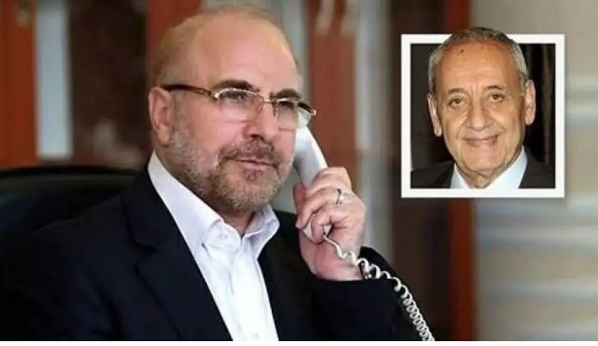 قاليباف لنبيه بري: وقف إطلاق النار في لبنان لايقلّ أهمية عن وقف إطلاق النار بإيران