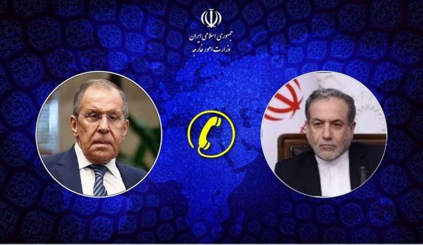 وزیران امور خارجه ایران و روسیه گفت‌وگو کردند