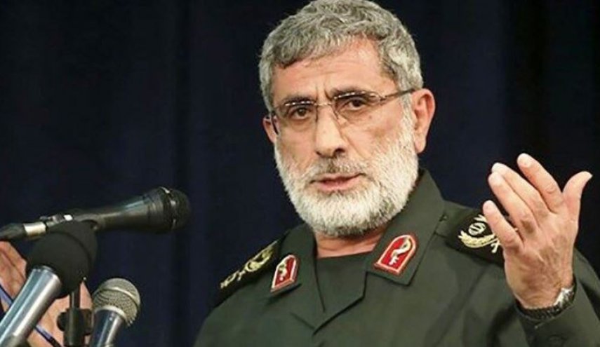 سردار قاآنی: ساحات مقاومت قوی تر از هر موعد دیگری کنار حزب الله قهرمان قراردارند