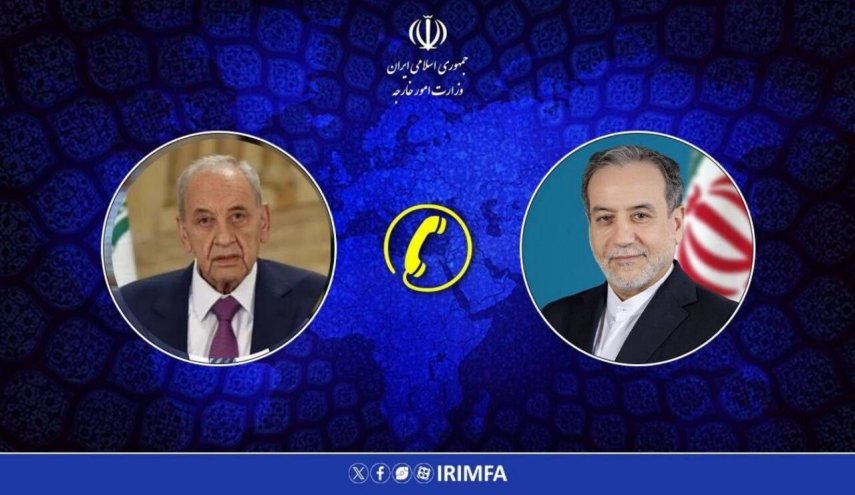 گفت و گوی تلفنی عراقچی و رئیس مجلس نمایندگان لبنان