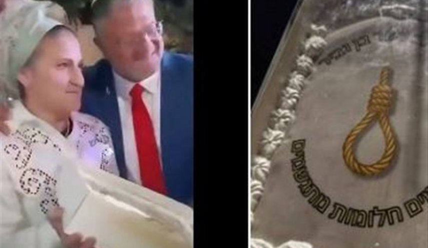کیک تولد جنجالی بن‌گویر با نماد طناب دار خبرساز شد