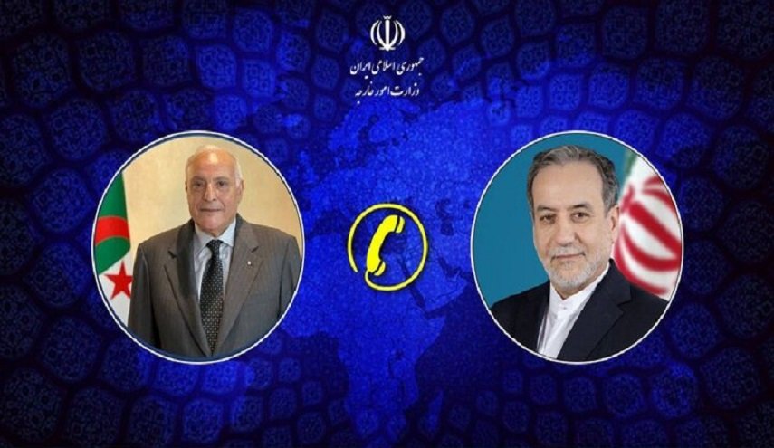 گفتگوی تلفنی وزرای خارجه ایران و الجزایر 