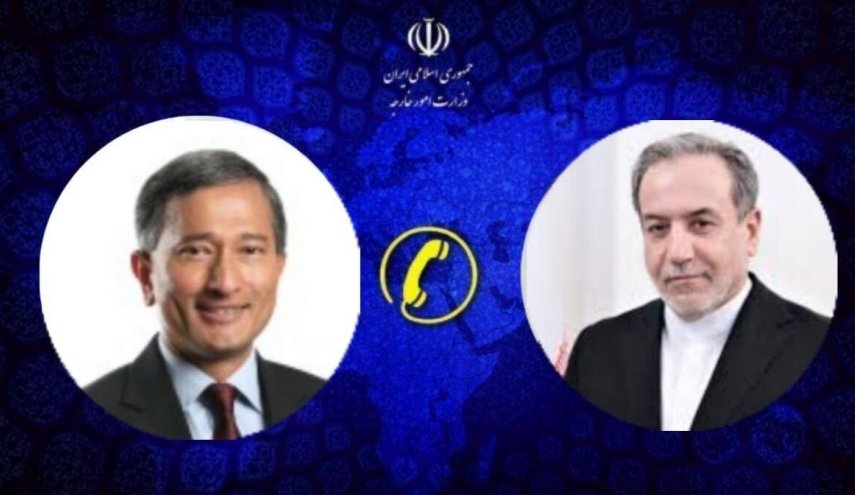 گفت و گوی وزرای امور خارجه ایران و سنگاپور