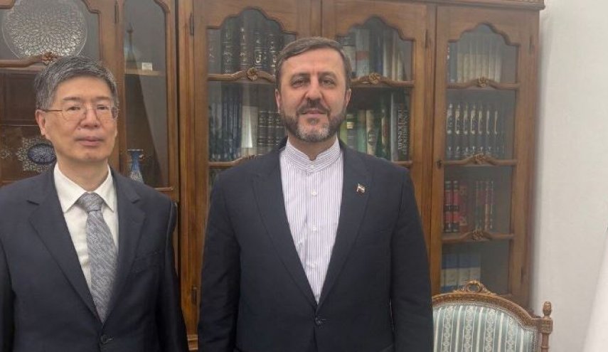 دیدار سفیر چین با معاون حقوقی و بین‌المللی وزارت امور خارجه