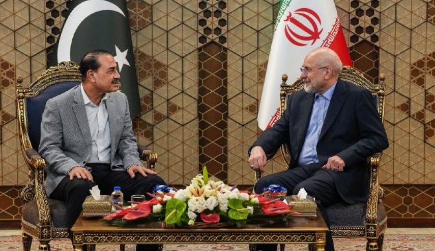 قالیباف: از حقوق ملت عدول نمی‌کنیم/ عاصم منیر: ایران توسط افراد هوشمند اداره می‌شود
