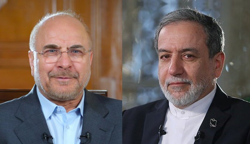 عراقچی انتخاب مجدد قالیباف به ریاست مجلس را تبریک گفت
