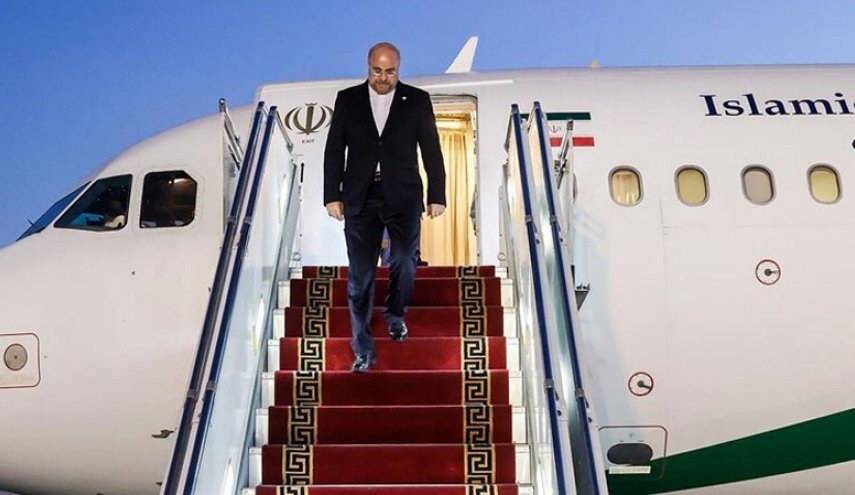 بازگشت قالیباف و هیئت مذاکره‌کنندهٔ ایران از قطر
