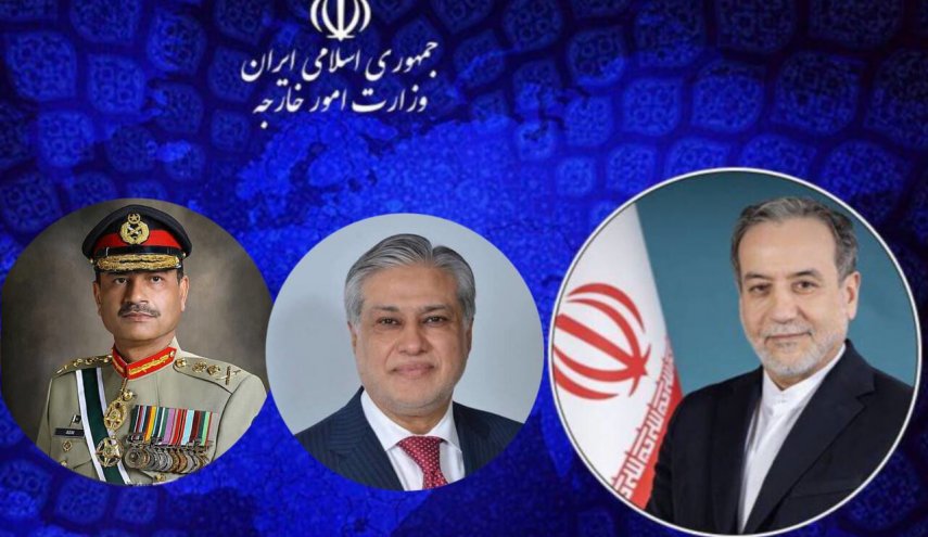 گفت‌وگوی عراقچی با عاصم منیر و اسحاق دار