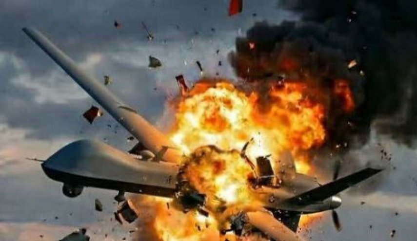 انهدام یک فروند پهپاد MQ۹ در آسمان شهرستان جم 