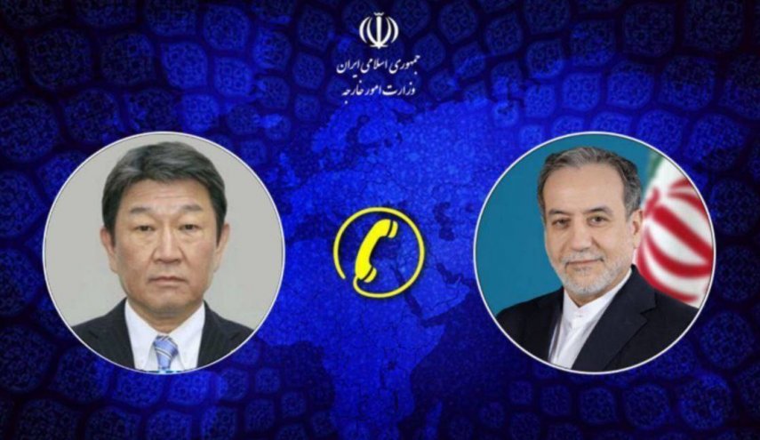 گفت‌وگوی تلفنی وزرای امور خارجه جمهوری اسلامی ایران و ژاپن